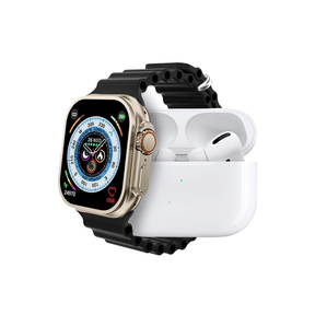 I20 Ultra Max Smartwatch – 10-in-1 Box | 2.3" Large Display | Includes 7 Straps (Random Colors)