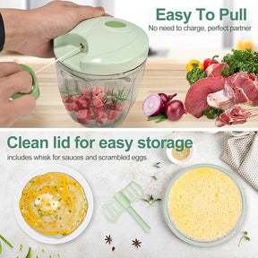 Manual Vegetable Food Chopper & Grinder