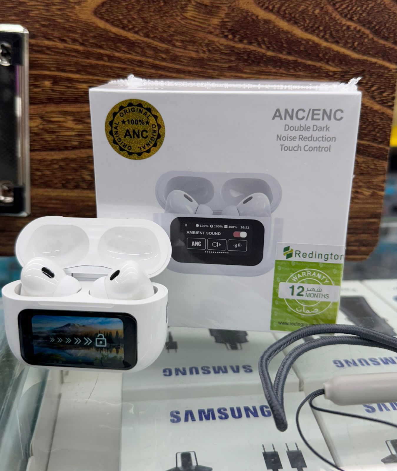 A9 Pro Wireless Earbuds with Active Noise Cancellation | Touch Screen