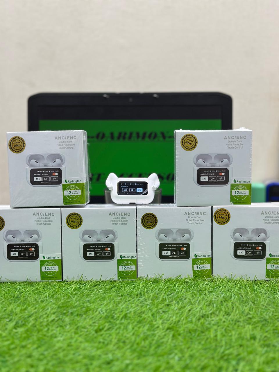 A9 Pro Wireless Earbuds with Active Noise Cancellation | Touch Screen